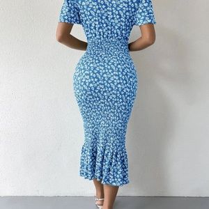 M (medium) floral dress